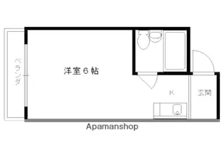 紫光ハイツ【302号室】の間取り