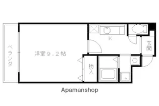 グリーンコート【3階】の間取り
