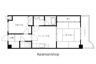 ルミエール沼田【3階】の間取り