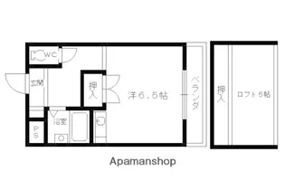 ヴィラ・サビーナ花園【108号室】の間取り