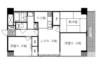 3LDKの間取り画像