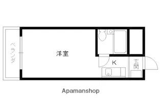 カプチーノ太秦【4階】の間取り