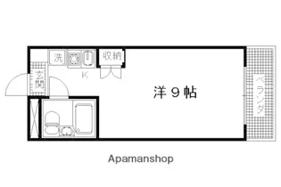 ネオメゾンドフルール【315号室】の間取り