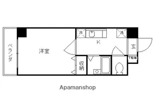 オークセブン【7階】の間取り