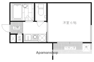 鳴滝グリーンハイツ【211号室】の間取り