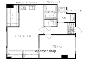 リエス西院【3階】の間取り