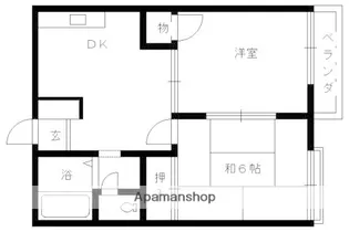 ラ・エトワル【202号室】の間取り
