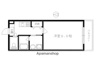 プリマード松伊【503号室】の間取り