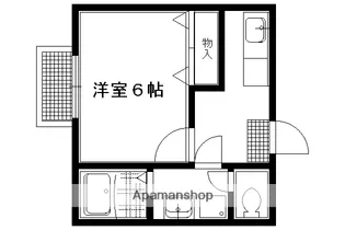 エスタシオン泉川【103号室】の間取り