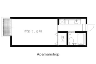 セジュール上賀茂【202号室】の間取り