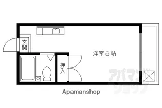レスポアール大西【303号室】の間取り