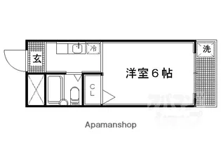 ハイムブルーメ【306号室】の間取り