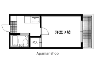 シンフォニハイツヒエイ【202号室】の間取り