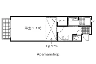 シャーメゾン葵【207号室】の間取り