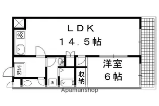 リアライズ西賀茂【302号室】の間取り