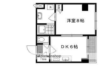 AFICION堀川【5階】の間取り