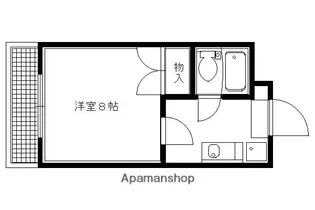 ヌーボ静市【106号室】の間取り
