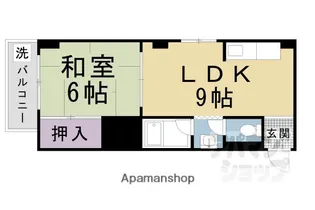 柳風館【303号室】の間取り