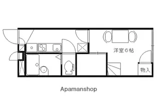 レオパレスウェルスTEN【1階】の間取り
