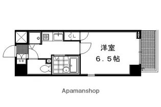 リーガル京都御所西【901号室】の間取り