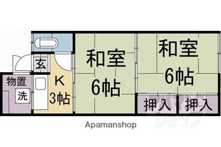 三洋ハイツ【112号室】の間取り