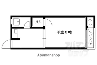 白川ハイツ【2号室】の間取り
