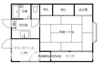 トミーハイツ【110号室】の間取り