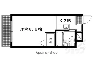 日の出ハイツ【2階】の間取り