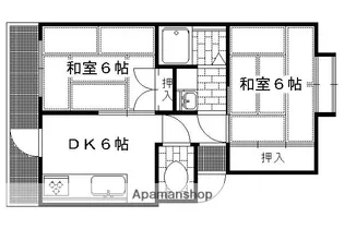 メゾンヴァンヴェール【403号室】の間取り
