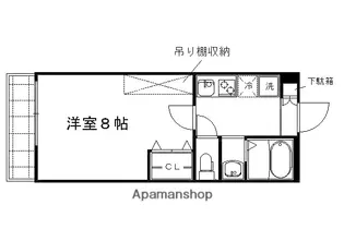 アンシエント【213号室】の間取り