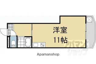 メゾンブランシュ【202号室】の間取り