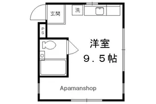 プラザクレバーIII【203号室】の間取り