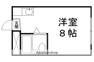 ハイツ金閣【405号室】の間取り