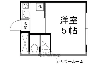 ハイツ金閣【301号室】の間取り