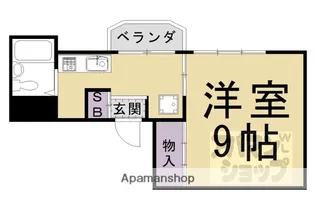 ホワイトプラザ【3B号室】の間取り