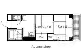 コーポ吉沢【503号室】の間取り