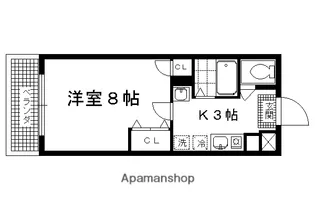 ドリーミーK【105号室】の間取り