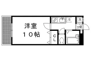 ピーノコウラク【2階】の間取り