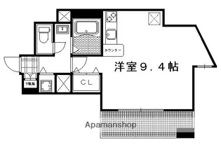 スワンズ京都西陣【303号室】の間取り
