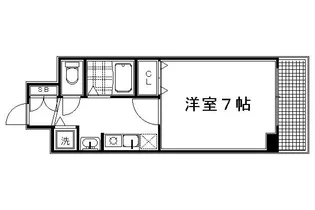スワンズ京都西陣【2階】の間取り