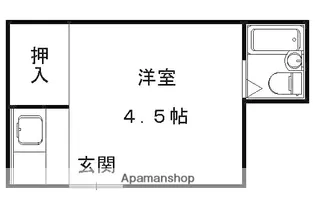 トワン【1号室】の間取り