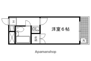 ハイツ静市【201号室】の間取り