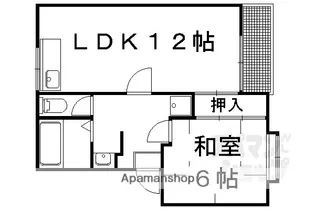 オークコート【301号室】の間取り