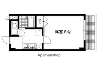 セントポール修学院【303号室】の間取り