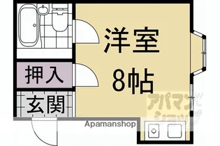 高野マンション【202号室】の間取り