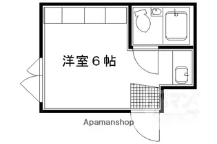 アスピリエ高野【102号室】の間取り