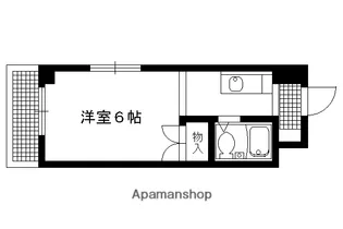 サンパティック聖護院【2階】の間取り