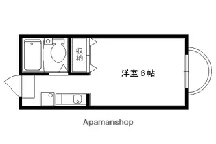 ただすの森 下鴨【204号室】の間取り