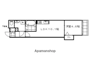 JMメゾン御所西【301号室】の間取り