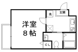 ハスラーKM【302号室】の間取り